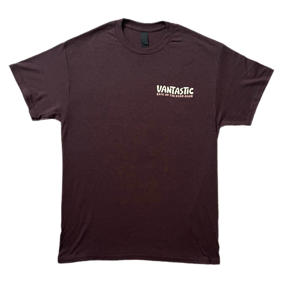 Back on the road again t-shirt - Dark brown