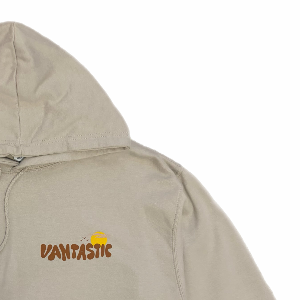 Pathway to happiness Hoody - Stone