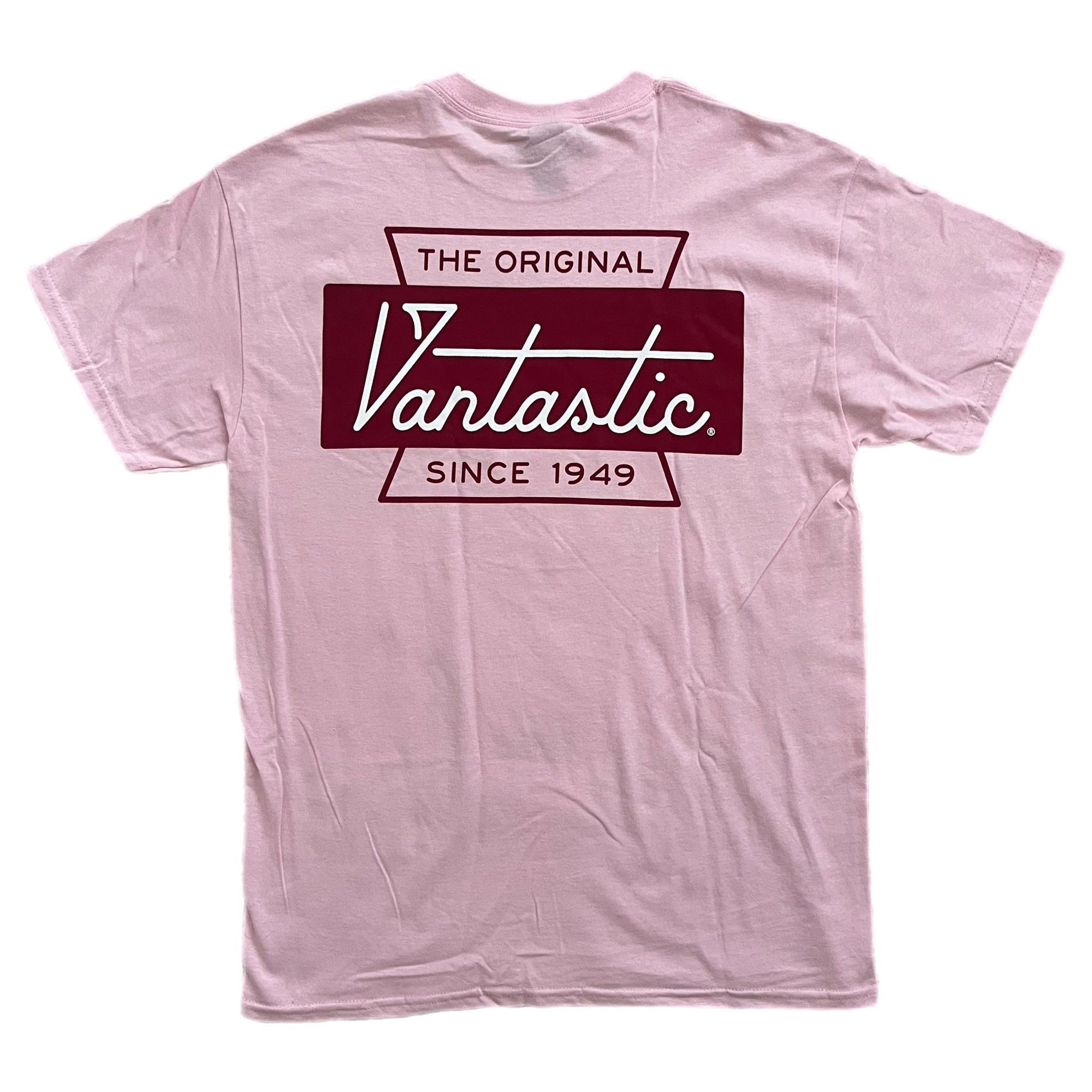 Retro deluxe short-sleeve t-shirt - pink