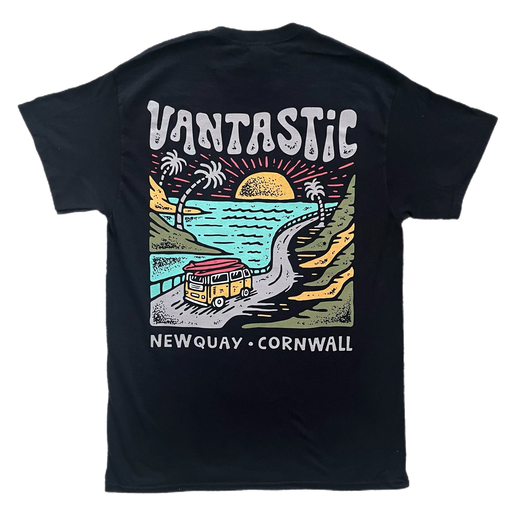 Atlantic coast short sleeve t-shirt - black