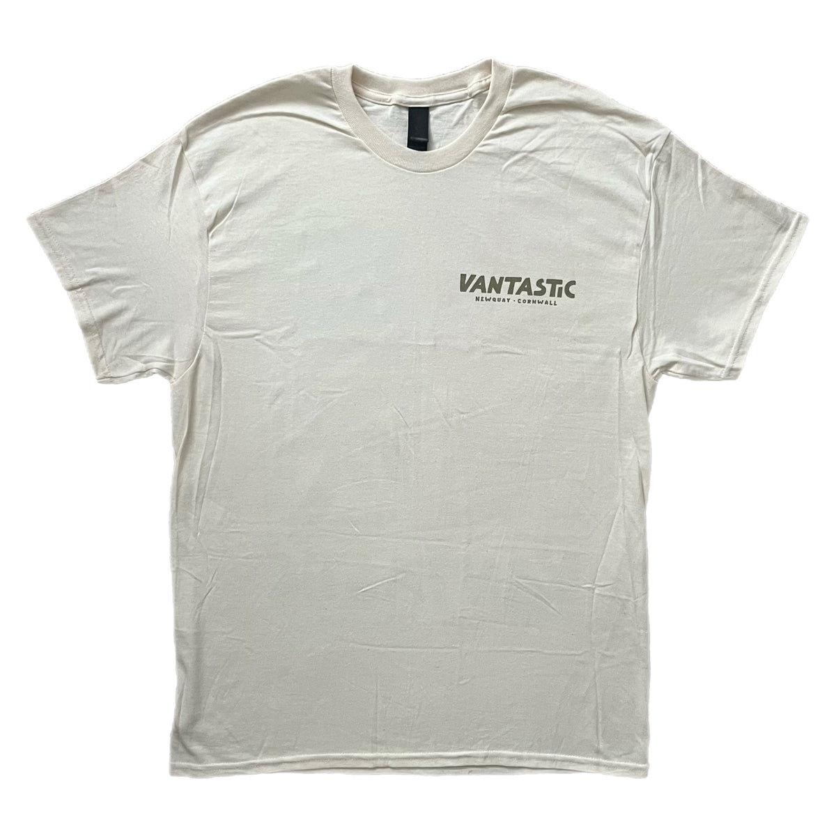 Surf squares T-shirt - Natural