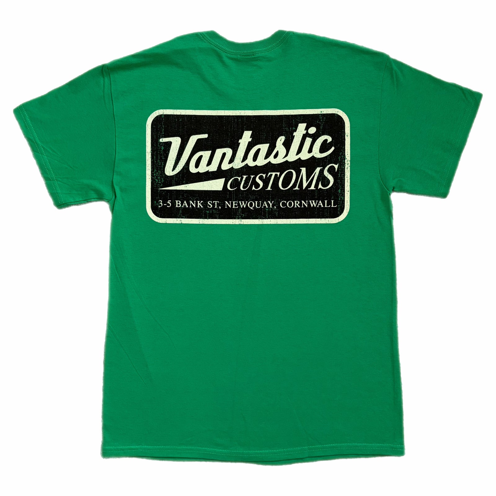Bank street t-shirt - emerald green
