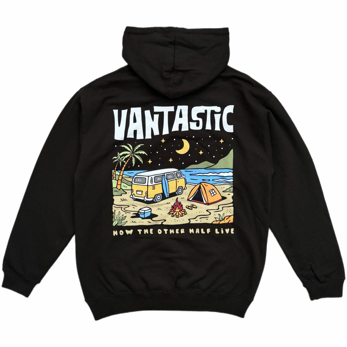 How the other half live hoody - black