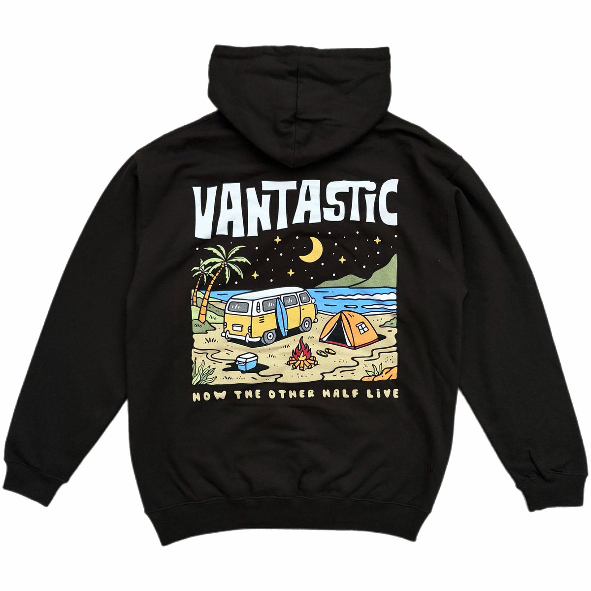 How the other half live hoody - black