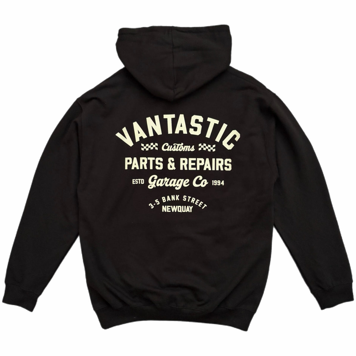 Parts and repairs hoody - black