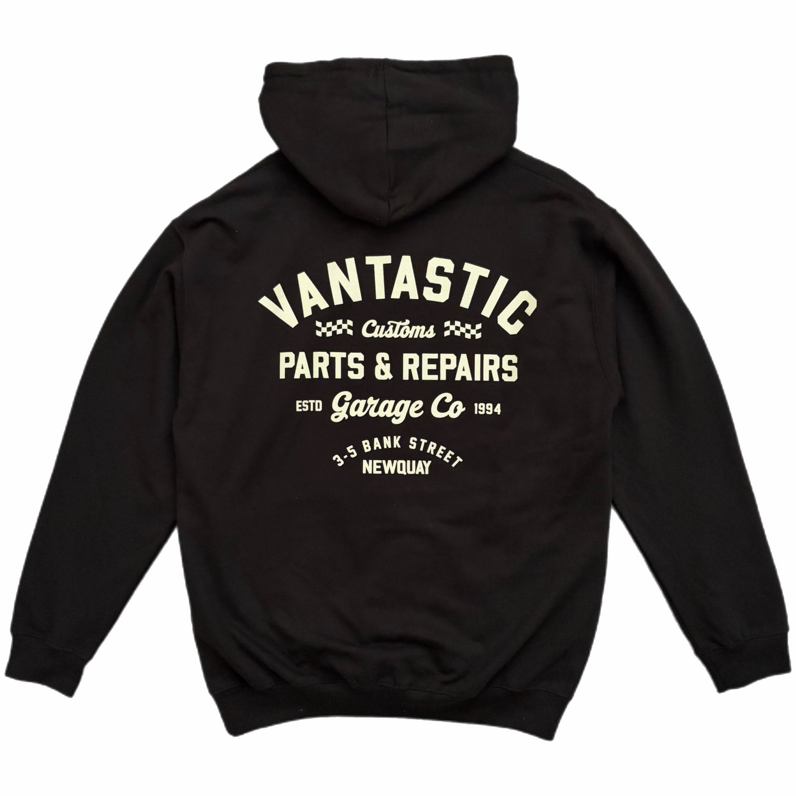 Parts and repairs hoody - black