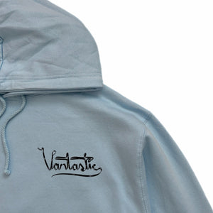 Mix tape hoody - baby blue