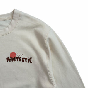 Another day in paradise sweatshirt - vanilla