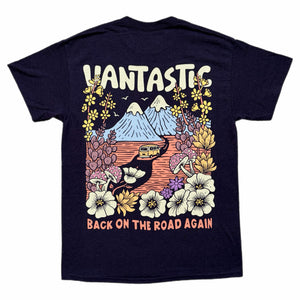 Back on the road again t-shirt - blackberry