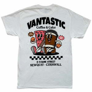 Coffee & cake t-shirt - white