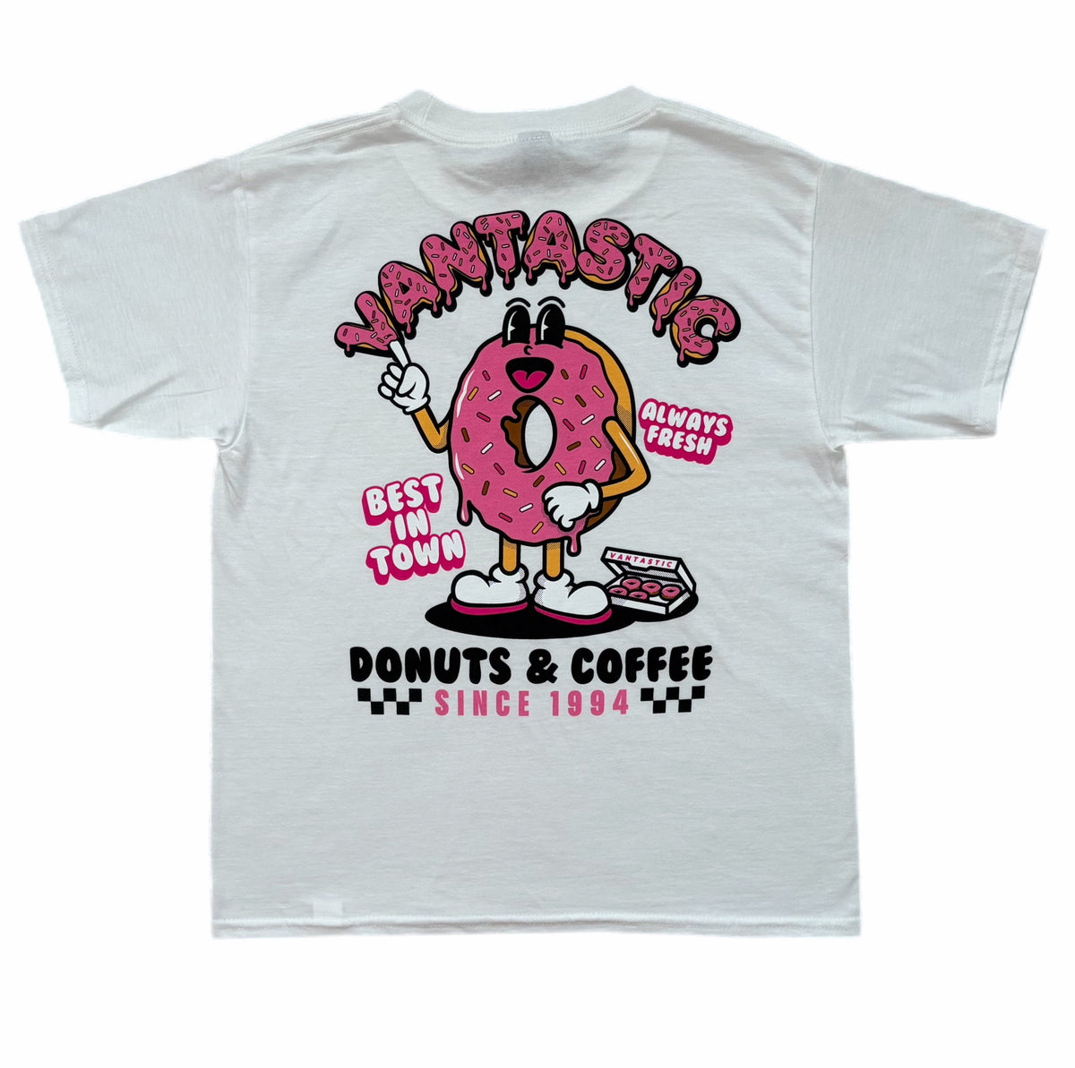 Kids donut T-shirt - white