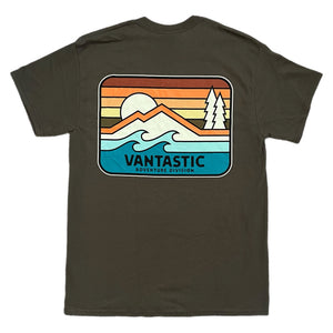 Adventure division t-shirt - olive