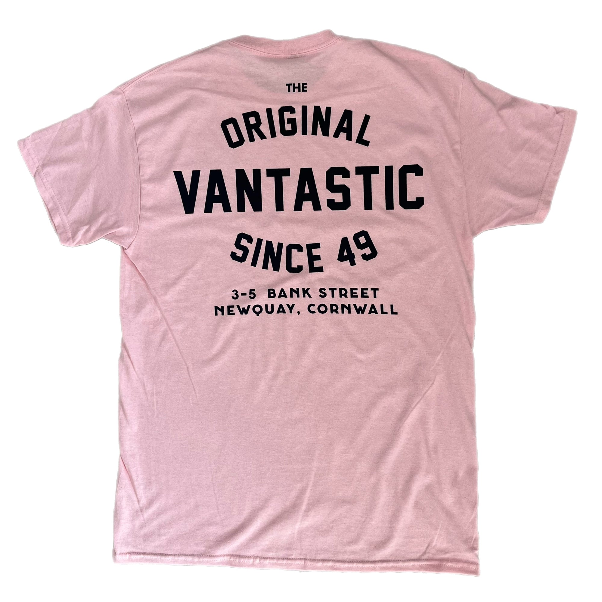Slammed address short-sleeve T-shirt - Baby Pink