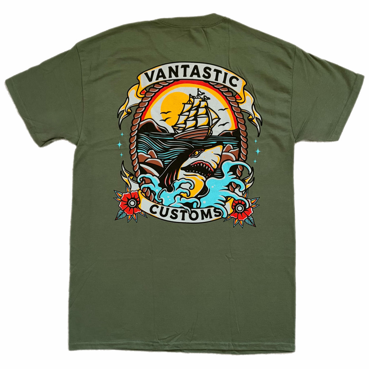 Voyage t-shirt - army green
