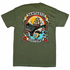 Voyage t-shirt - army green