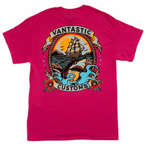 Voyage t-shirt - hot pink