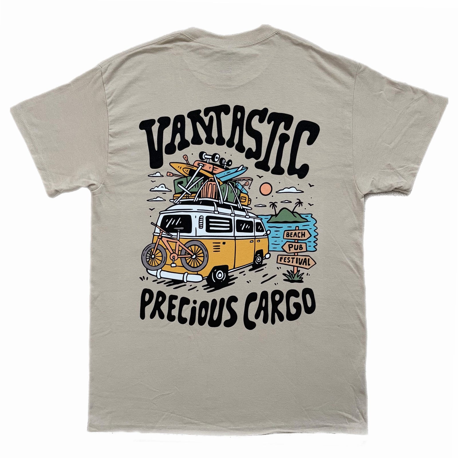 Precious cargo t-shirt - sand