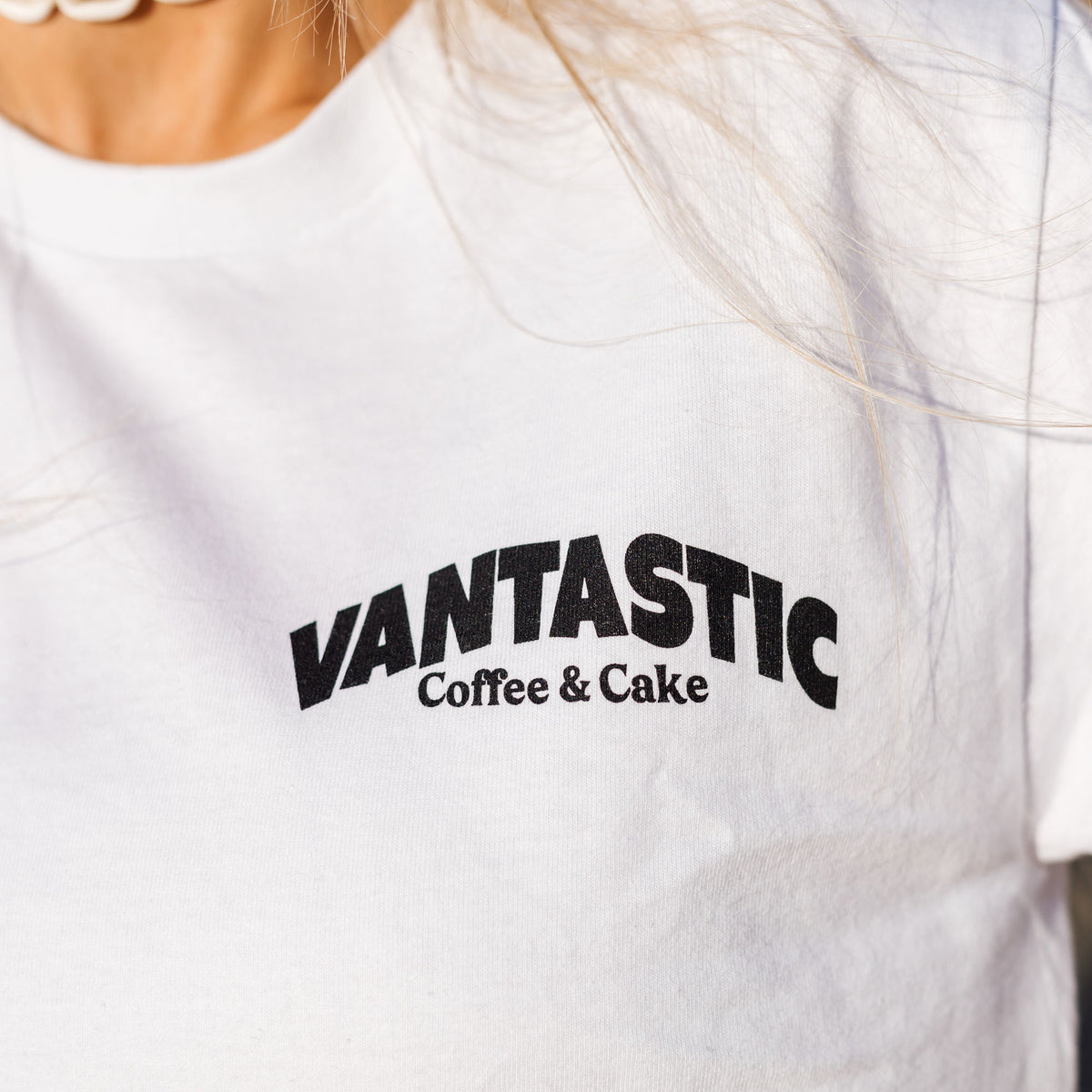 Coffee & cake t-shirt - white