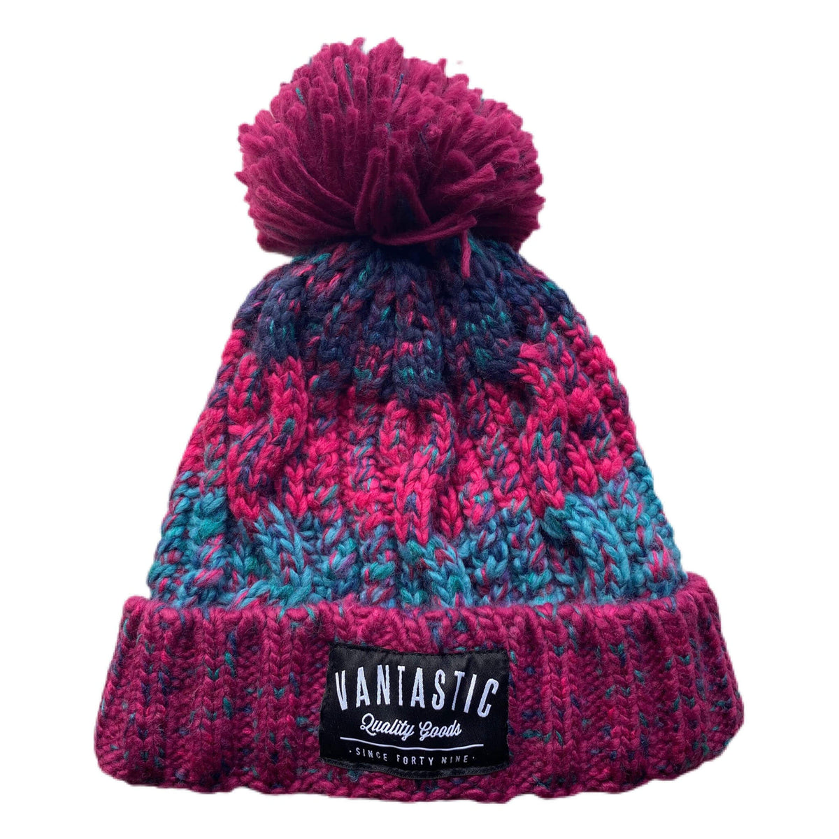 Cohesion Bobble Beanie - Berries