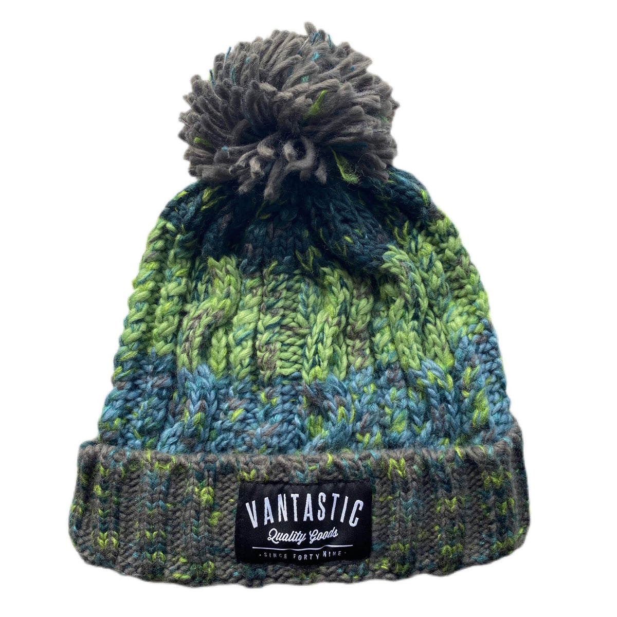Cohesion Bobble Beanie - Electric Grey