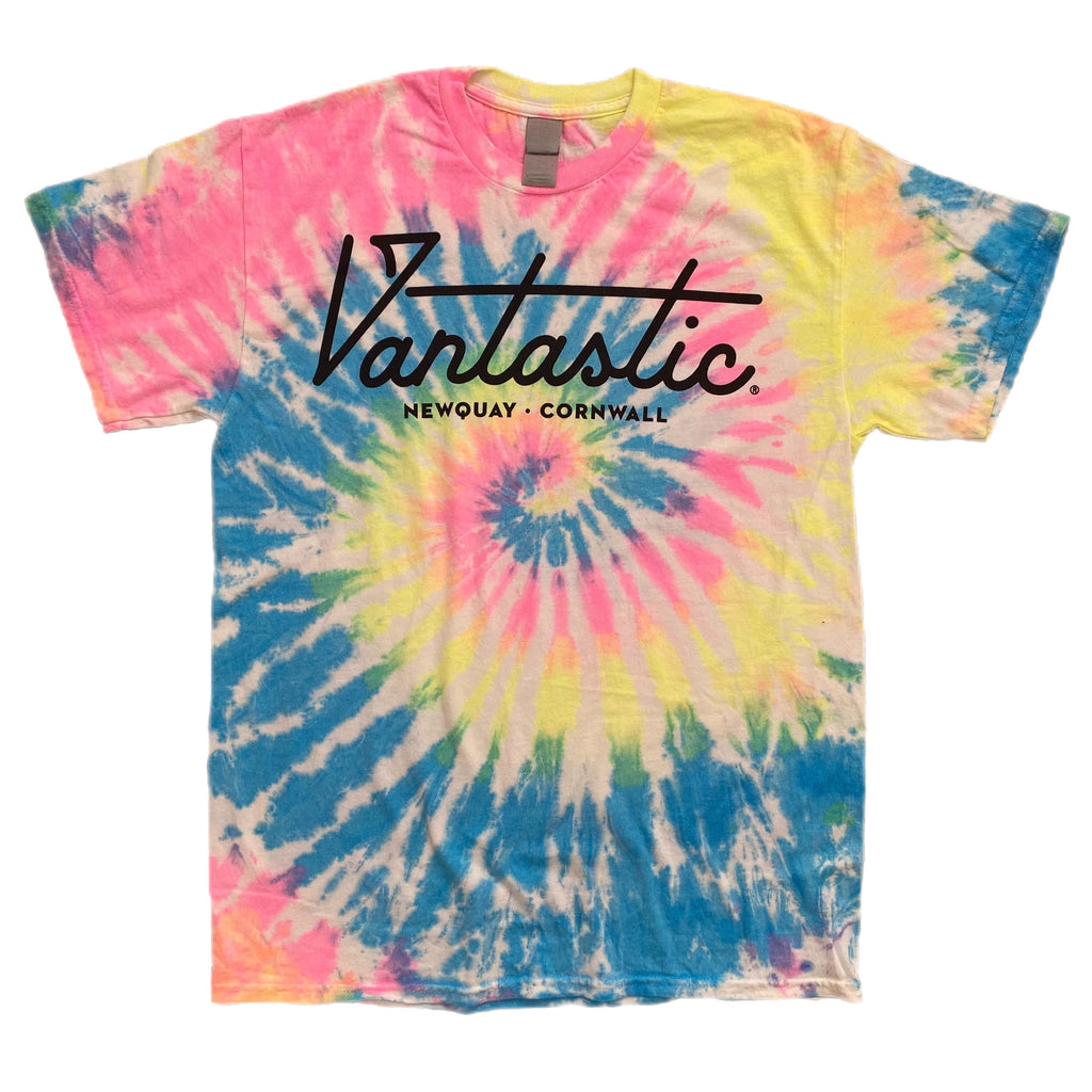 Vanquish Small Logo Tie-Dye Tee